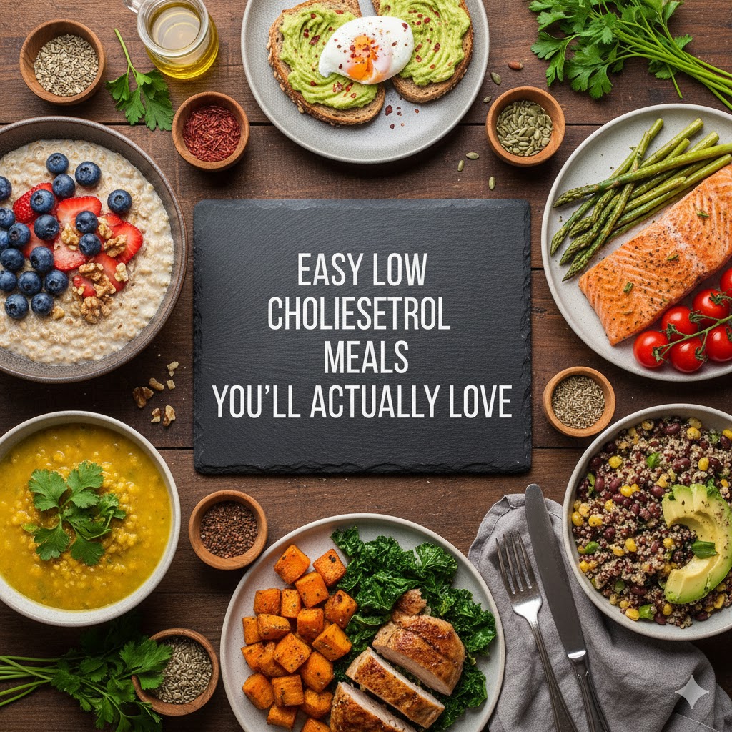Easy Low Cholesterol Meals for a Heart-Healthy Lifestyle
