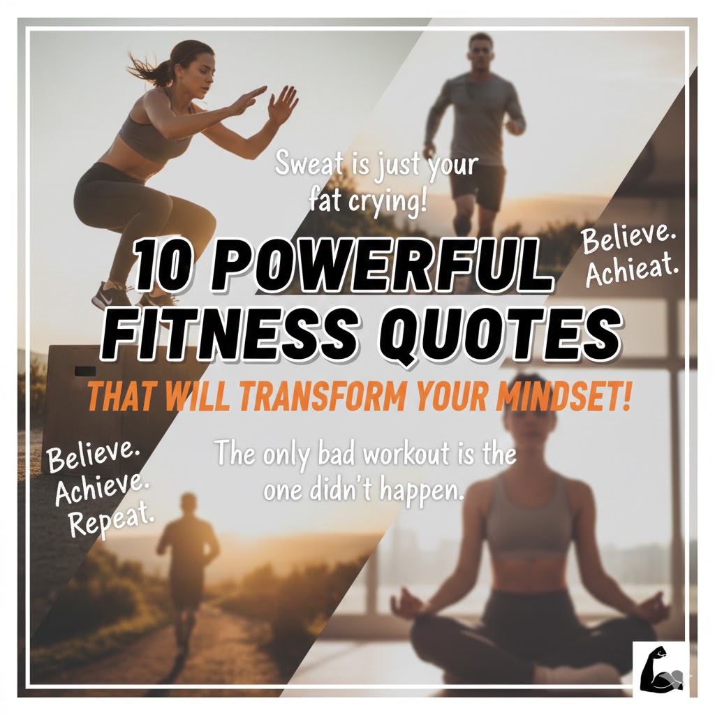 10 Powerful Fitness Quotes That Will Transform Your Mindset!