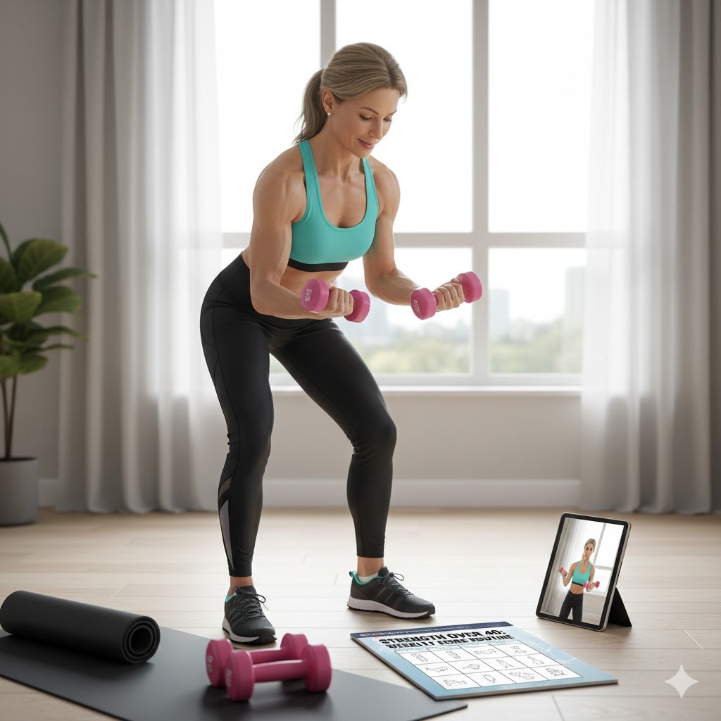 weight lifting women over 40 routine