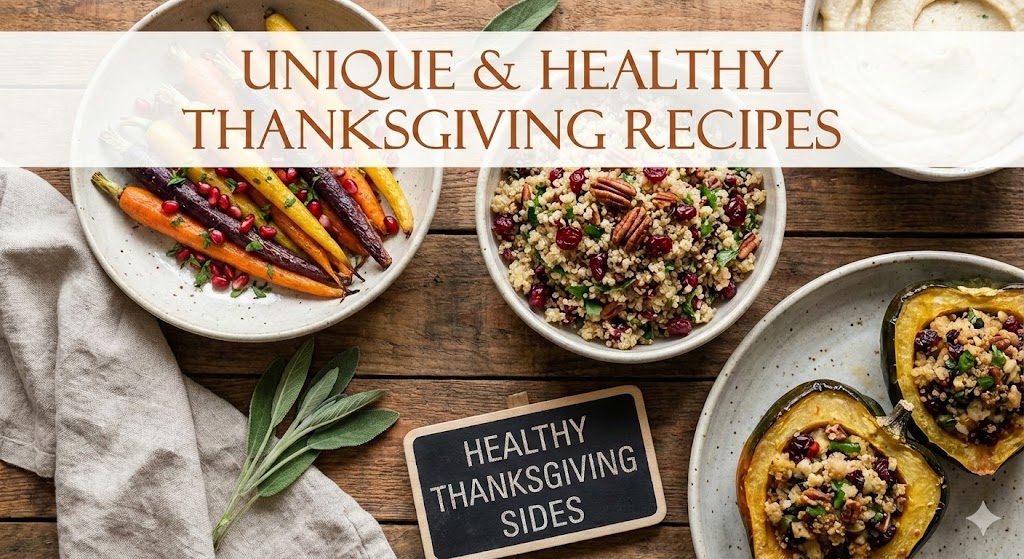 unique thanksgiving recipes side dishes healthy