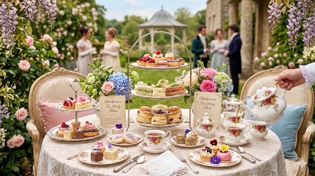 bridgerton tea party food ideas