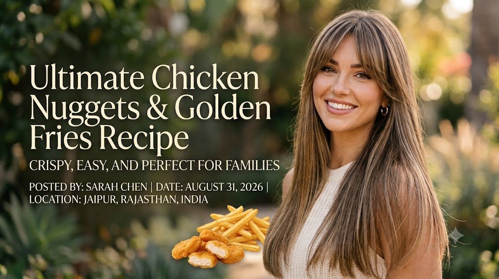 Homemade Chicken Nuggets and Fries Recipe: Crispy, Easy & Delicious